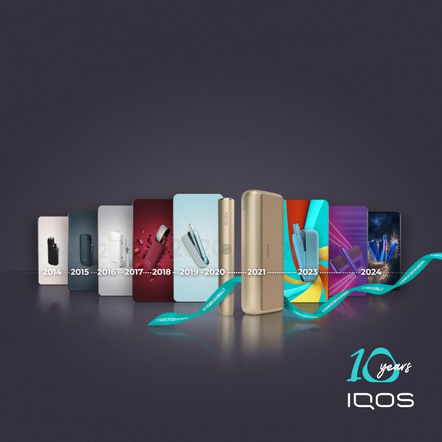 IQOS timeline banner