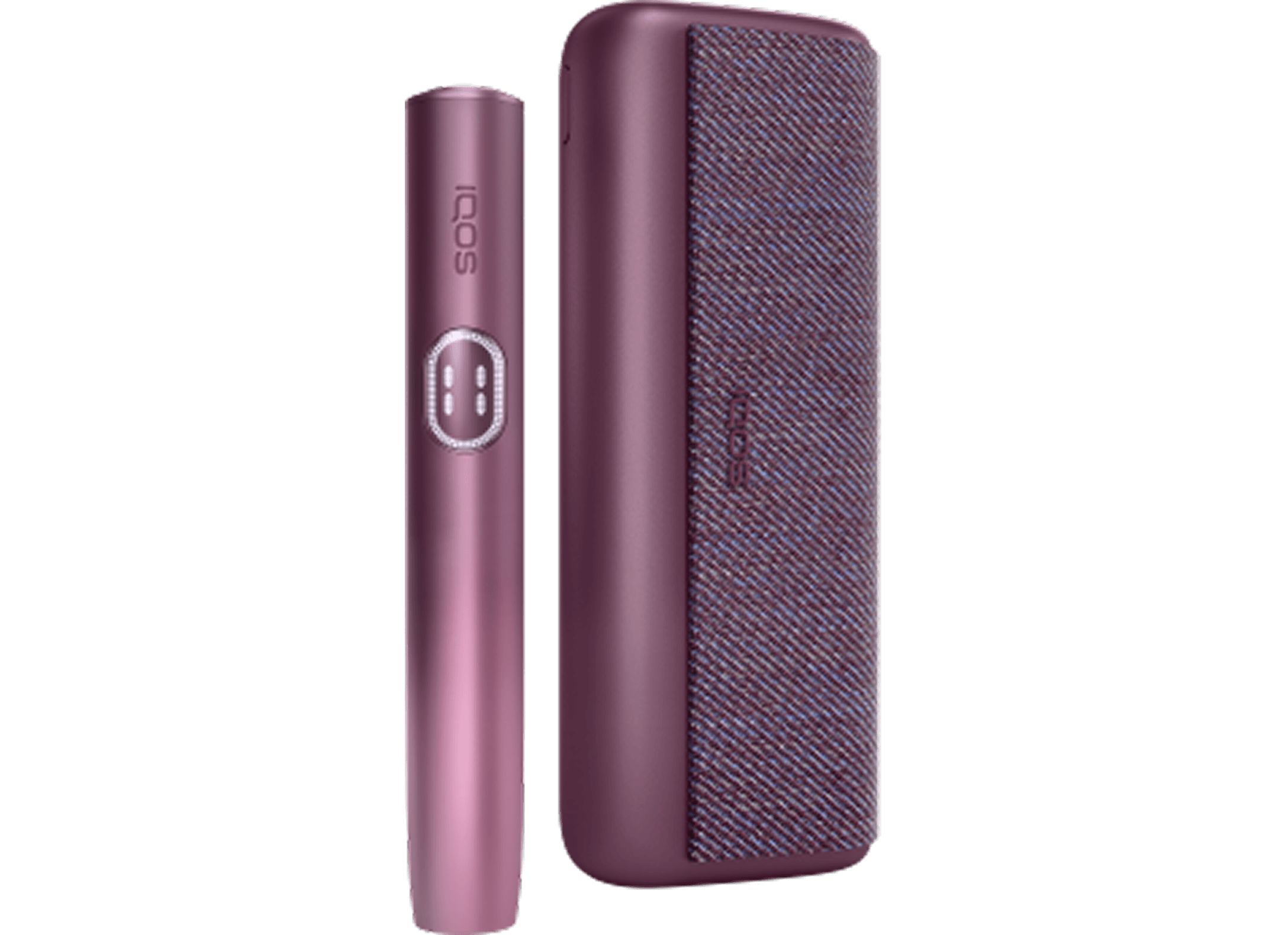 An IQOS ILUMA PRIME Holder and Pocket Charger.