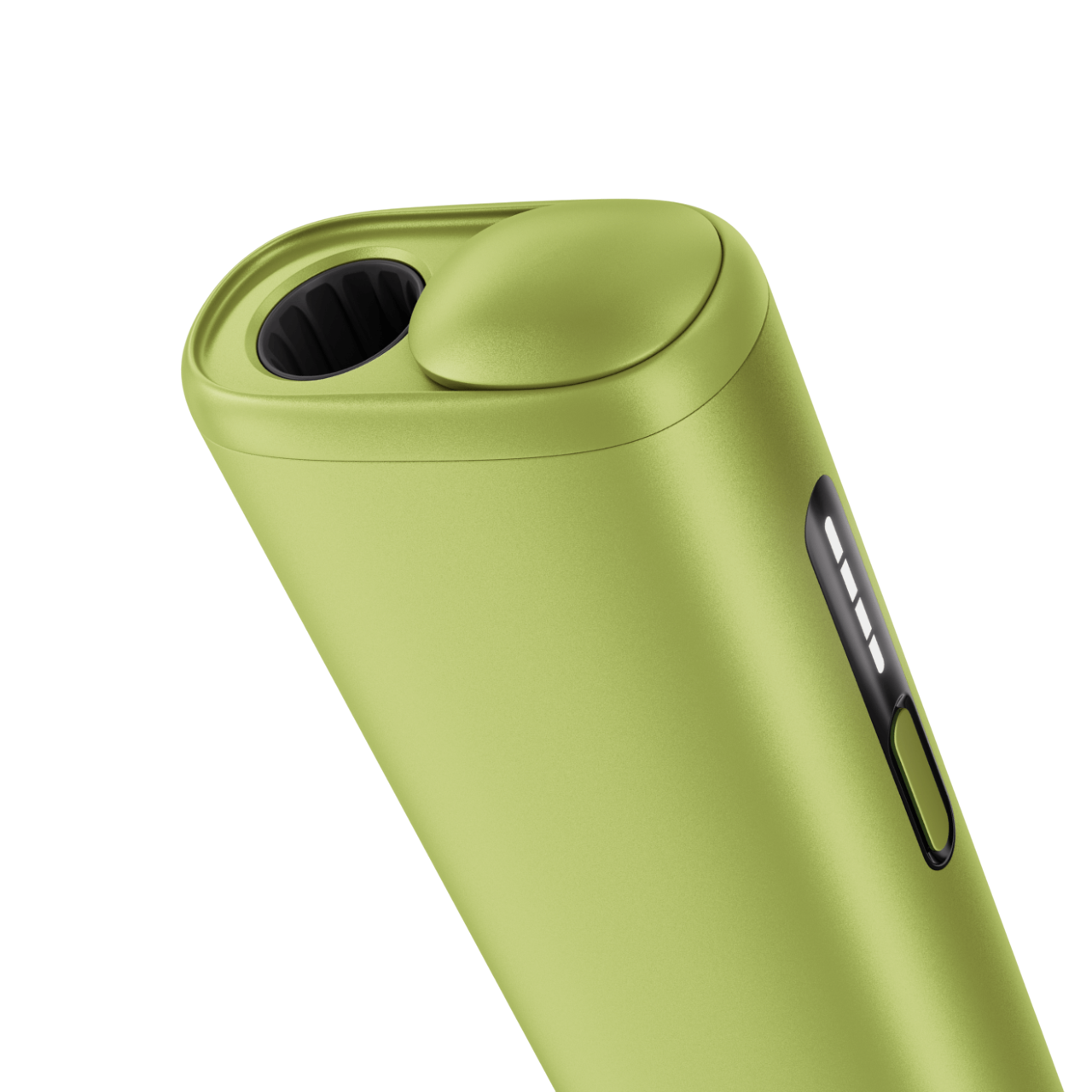 A Green IQOS ILUMA i ONE device.