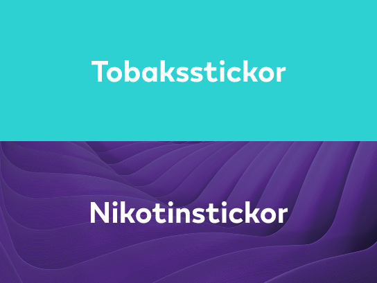 Tobacco sticks / Nicotine sticks