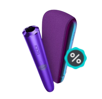 Purple IQOS device