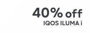 40% off on IQOS ILUMA i