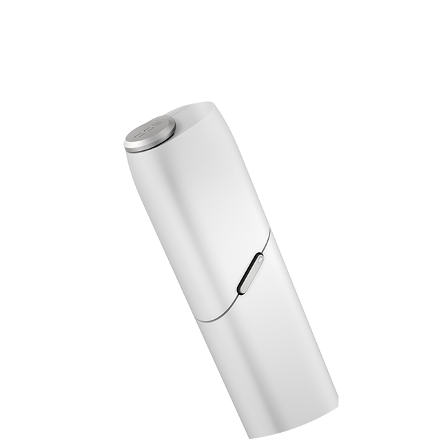 White IQOS heat not burn holder and charger