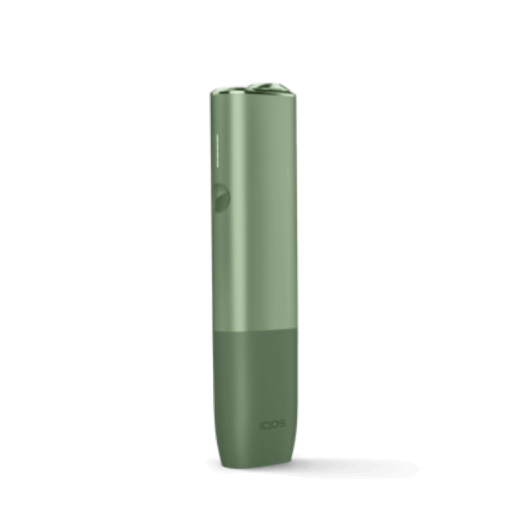 A Jade IQOS ILUMA ONE device.