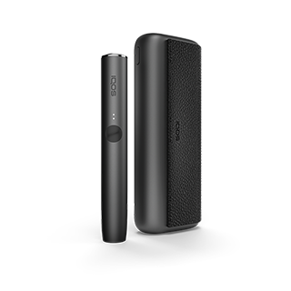 An IQOS ILUMA PRIME Holder and Pocket Charger.