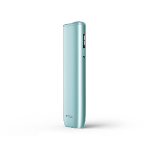 Breeze Blue IQOS ILUMA i ONE device, standing position