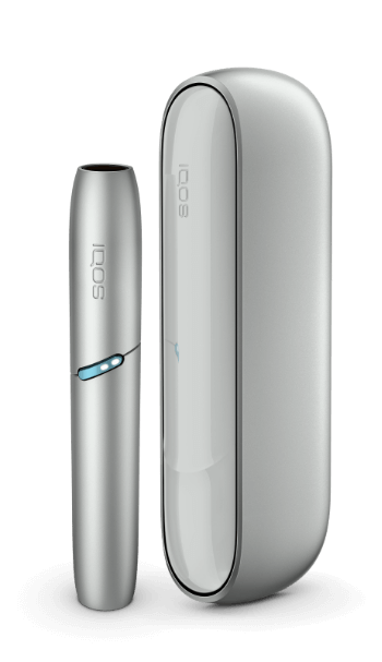 silver iqos originals duo device