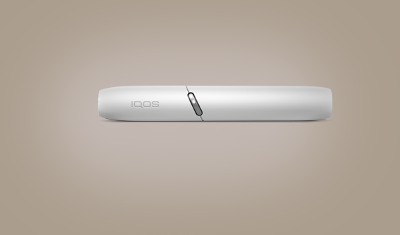 Man Holding IQOS 3 White