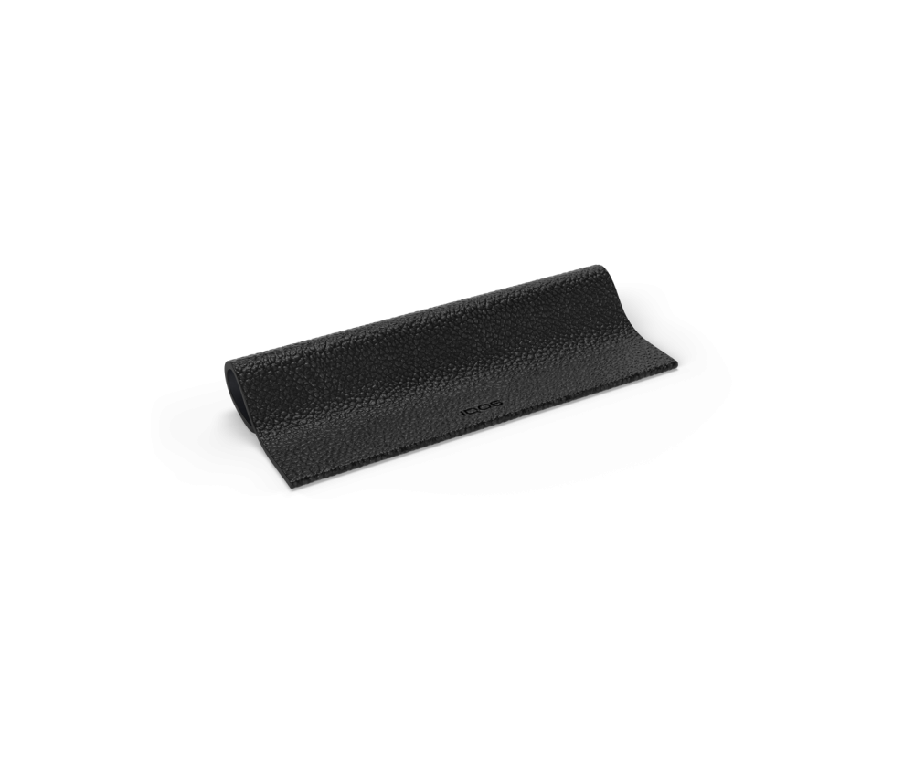 IQOS ILUMA PRIME Leather-like Wrap Obsidian Black