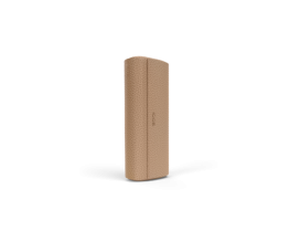 IQOS ILUMA PRIME Leather-like Full Wrap Golden Khaki
